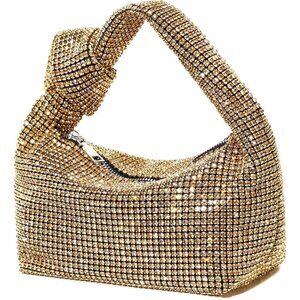 ❤️Rhinestone Purse Women Clutch Bling Shoulder Bag Crystal Crossbody Shiny Purse